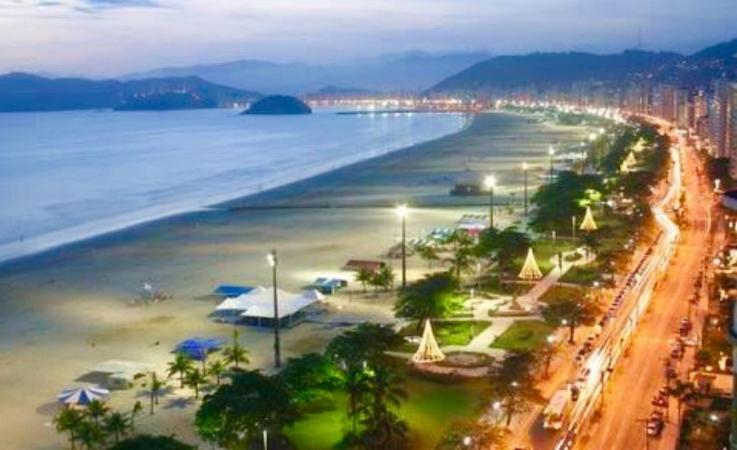 Apartament Kitinete Frente Ao Mar 1315 São Vicente Zewnętrze zdjęcie
