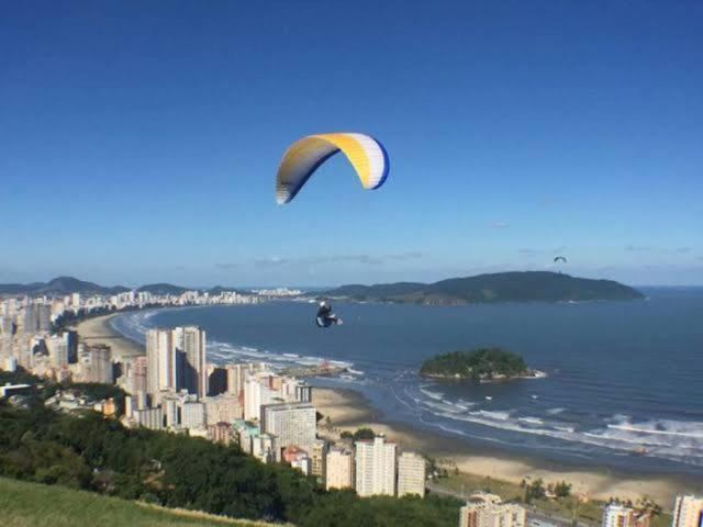 Apartament Kitinete Frente Ao Mar 1315 São Vicente Zewnętrze zdjęcie