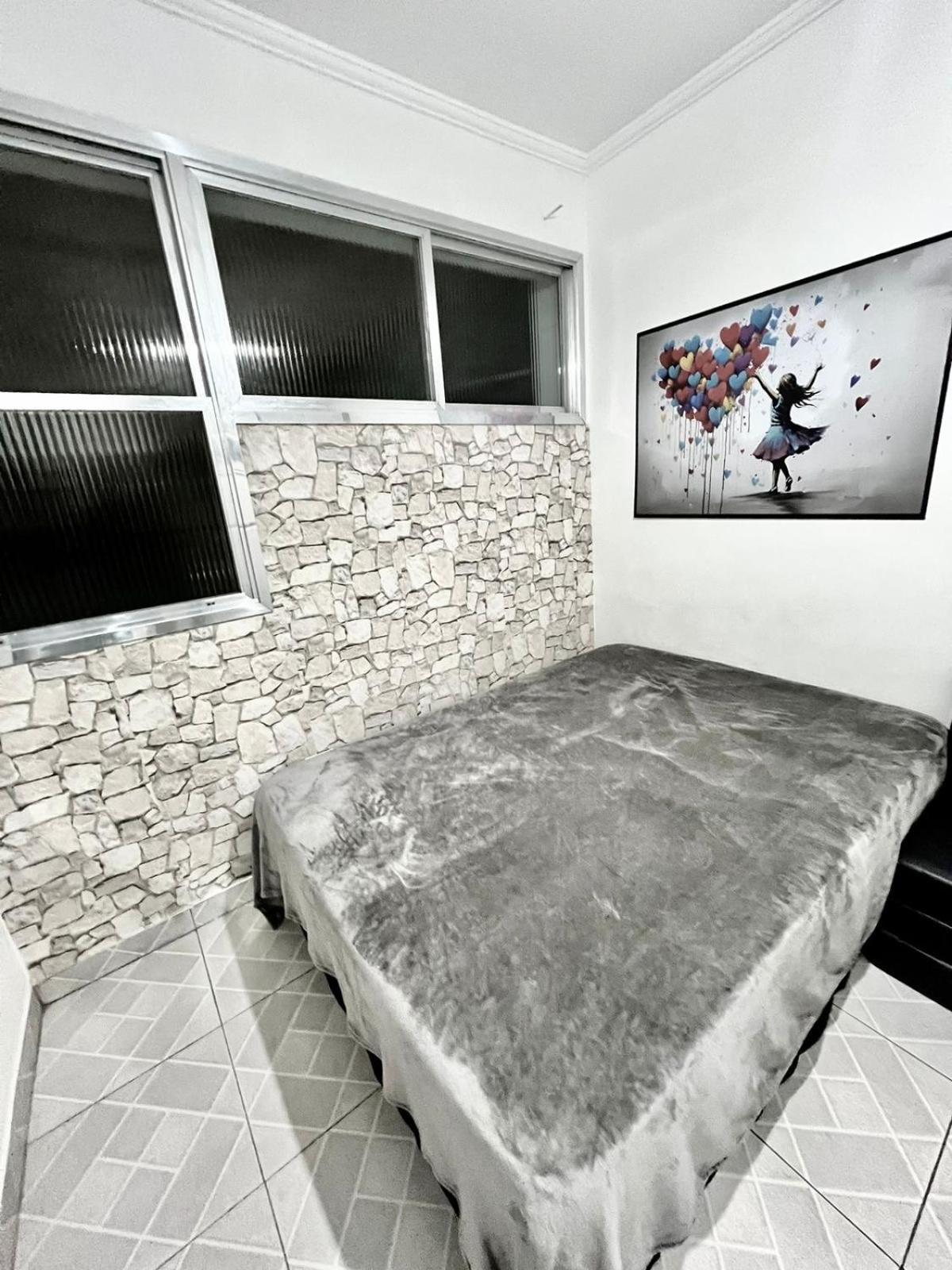 Apartament Kitinete Frente Ao Mar 1315 São Vicente Zewnętrze zdjęcie